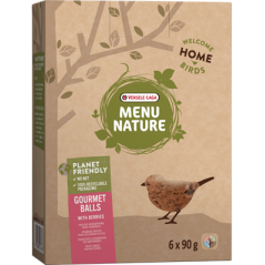 Gourmet Balls Friandise Fruitée pour les Oiseaux du Ciel 6x90g - VerseleLaga - 2,65 € - Versele-Laga - 5410340644188 - Ornibird SRL