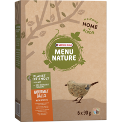 Gourmet Balls Friandise aux Insectes pour Oiseaux du Ciel 6x90g - VerseleLaga - 2,65 € - Versele-Laga - 5410340644195 - Ornibird SRL