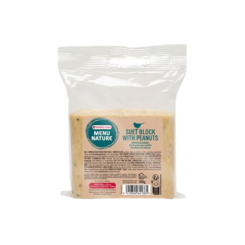 Pain de Graisse avec Cacahuètes 300 g - VerseleLaga