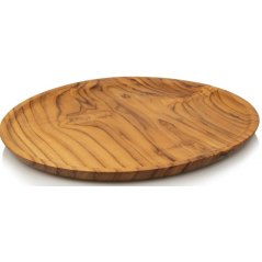 Assiette en Bois Teck 30x2cm - Giganterra - 13,95 € - Giganterra - 3664471030750 - Ornibird SRL