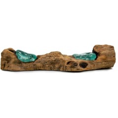 Bougeoir en Bois avec 2 Supports 40cm - Giganterra - 25,95 € - Giganterra - 3664471030149 - Ornibird SRL