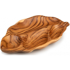 Plateau Arachides En Bois Teck 4 Trous 54x12x4cm - Giganterra - 19,95 € - Giganterra - 3664471030774 - Ornibird SRL