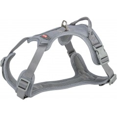 Premium Harnais Active Gris Graphite Taille S-M 39-56cm/15mm - Trixie - 39,99 € - Trixie - 4053032686113 - Ornibird SRL