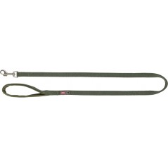 Premium Laisse Vert Olive Taille L-XL 1m/25mm - Trixie - 14,99 € - Trixie - 4053032671461 - Ornibird SRL