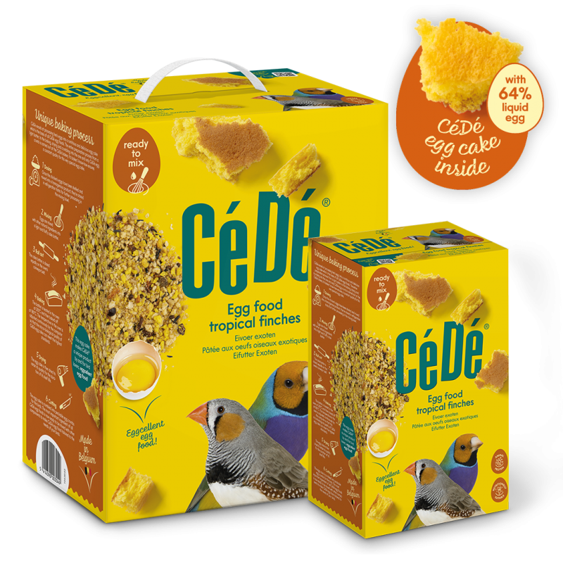 Pâtée aux oeufs oiseaux exotiques 5KG - Cédé Pâtée aux oeufs oiseaux exotiques 5KG - Cédé