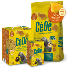 Pâtée aux oeufs grande perruche & perroquet 5KG - Cédé à 32,40 € - Cédé - 106.00.02 - Cédé