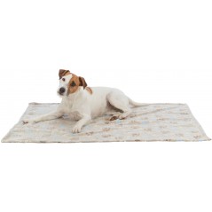 Couverture Laslo en Fibre Polaire Douce 100 × 70 cm - Trixie à 9,99 € - Trixie - 37202 - Couvertures