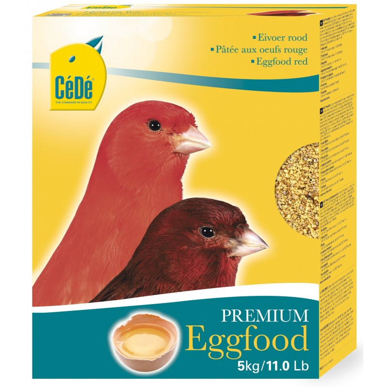 Schiacciare le uova di rosso per canarini 5kg Venduto à 23,55 Schiacciare le uova di rosso per canarini 5kg Venduto à 23,55