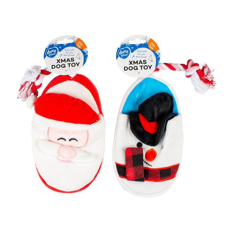 Xmas Peluche Pantoufle Couleurs Mélangées - Duvo+ Xmas Peluche Pantoufle Couleurs Mélangées - Duvo+
