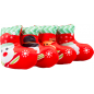 Xmas Peluche Chaussette Couleurs Mélangées - Duvo+ Xmas Peluche Chaussette Couleurs Mélangées - Duvo+