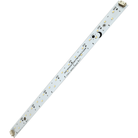 LED + ALU 24 cm bleu_ Prof. Barre d'entrée/sortie câblée avec aimants - Season Generator à 26,40 € - Season Generator - LED-A...