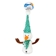 Xmas Peluche Bonhomme de Neige Leo Multicolore - Duvo+ à 6,95 € - Duvo + - 14655 - Jouets en peluche