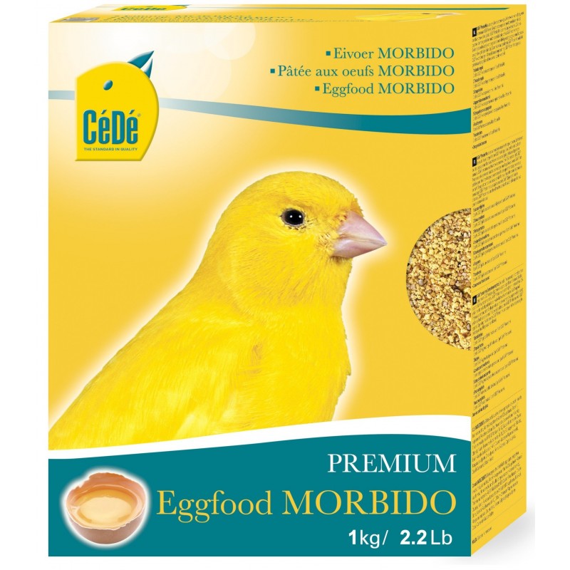 Pâtée demi-grasse aux œufs pour canaris Morbido 1kg - Cédé 732 Cédé 5,90 € Ornibird