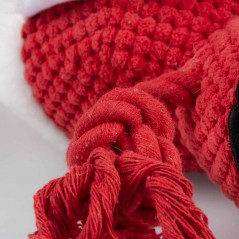 Xmas Calin avec Corde Père NoëL Multicolore - Duvo+ - 8,95 € - Duvo + - 5414365444693 - Ornibird SRL