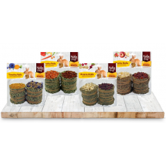 Rouleaux de foin Panais & Betterave rouge - Hobby First - 6,85 € - Hobby First - 5400515008372 - Ornibird SRL