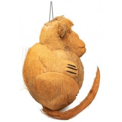 Nichoir Coconut Oiseau - Singe - 20x17x18 cm - Giganterra - 14,85 € - Giganterra - 3664471003075 - Ornibird SRL