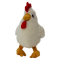 Doudou Poulet avec Squeeker+Crunchy Blanc-23cm - Jack and Vanilla Doudou Poulet avec Squeeker+Crunchy Blanc-23cm - Jack and Vanilla