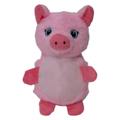 Doudou Cochon avec Squeeker+Crunchy Rose 24cm - Jack and Vanilla à 12,95 € - Jack and Vanilla - ZOAK380903 - Jouets en peluche