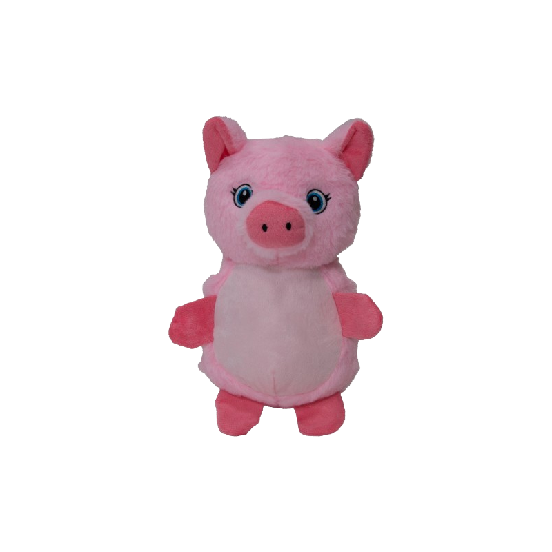 Doudou Cochon avec Squeeker+Crunchy Rose 24cm - Jack and Vanilla Doudou Cochon avec Squeeker+Crunchy Rose 24cm - Jack and Vanilla