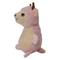 Doudou Mouton  avec Squeeker+Crunchy Rose 25cm - Jack and Vanilla - 12,95 € - Jack and Vanilla - 5415251075656 - Ornibird SRL