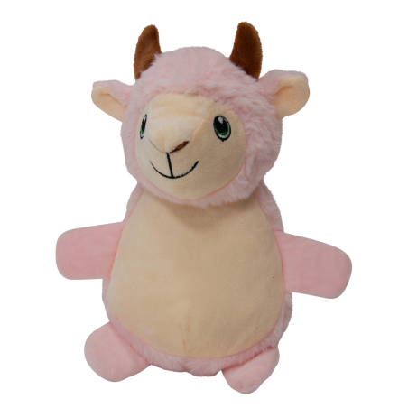 Doudou Mouton avec Squeeker+Crunchy Rose 25cm - Jack and Vanilla à 12,95 € - Jack and Vanilla - ZOAK320903 - Jouets en peluche