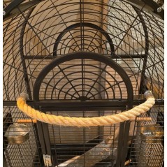 Corde en Sisal avec Attaches en Acier 66cm x 25mm - 16,95 € - Vogelhof - Parrots & Toys - 1734508501262 - Ornibird SRL