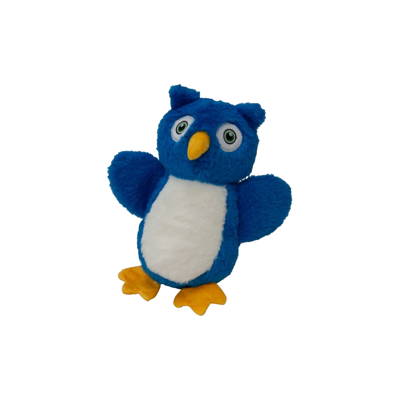 Peluche Zoonimals Hibou avec Squeeker+Crunchy Bleu 26cm - Jack and Vanilla Peluche Zoonimals Hibou avec Squeeker+Crunchy Bleu 26cm - Jack and Vanilla