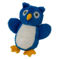 Peluche Zoonimals Hibou avec Squeeker+Crunchy Bleu 26cm - Jack and Vanilla Peluche Zoonimals Hibou avec Squeeker+Crunchy Bleu 26cm - Jack and Vanilla