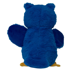 Peluche Zoonimals Hibou avec Squeeker+Crunchy Bleu 26cm - Jack and Vanilla - 12,45 € - Jack and Vanilla - 5415251075694 - Ornibird SRL