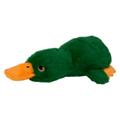 Peluche Zoonimals canardavec Squeeker+Crunchy Vert 26cm - Jack and Vanilla - 11,95 € - Jack and Vanilla - 5415251075670 - Ornibird SRL