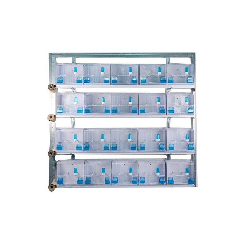 Batteries of 20 cages of exposure 35x17x30 - New Canariz 3300 New Canariz 940,00 € Ornibird