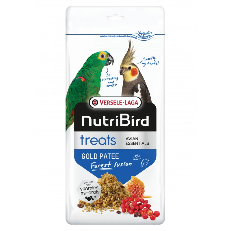 Gold Pâtée Forest Fusion Complément Nutritif - 250gr - NutriBird Gold Pâtée Forest Fusion Complément Nutritif - 250gr - NutriBird