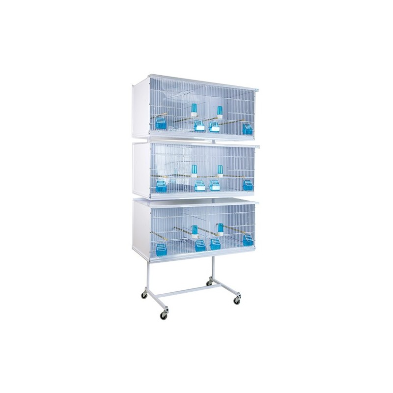 Battery of 3 large cages 90x40x40 - New Canariz 3600 New Canariz 531,07 € Ornibird Battery of 3 large cages 90x40x40 - New Canariz 3600 New Canariz 531,07 € Ornibird