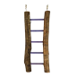 Échelle en Bois 5 Échelons 22 cm - Back Zoo Nature Échelle en Bois 5 Échelons 22 cm - Back Zoo Nature