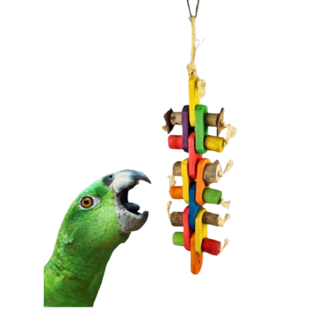 Jouet Pepper Wood Slice Tower 35cm - Back Zoo Nature à 9,75 € - Back Zoo Nature - ZF1459 - Jouets