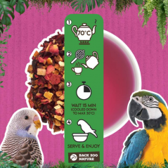 Thé pour Perroquet Fruit & Berry - Back Zoo Nature - 9,65 € - Back Zoo Nature - 8784251818271 - Ornibird SRL