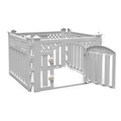 Parc  Pour Chien PLAYPARK 92 x 60 x 92 h. cm - GAUN - 76,95 € -  - 8435039023423 - Ornibird SRL