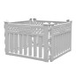 Parc  Pour Chien PLAYPARK 92 x 60 x 92 h. cm - GAUN