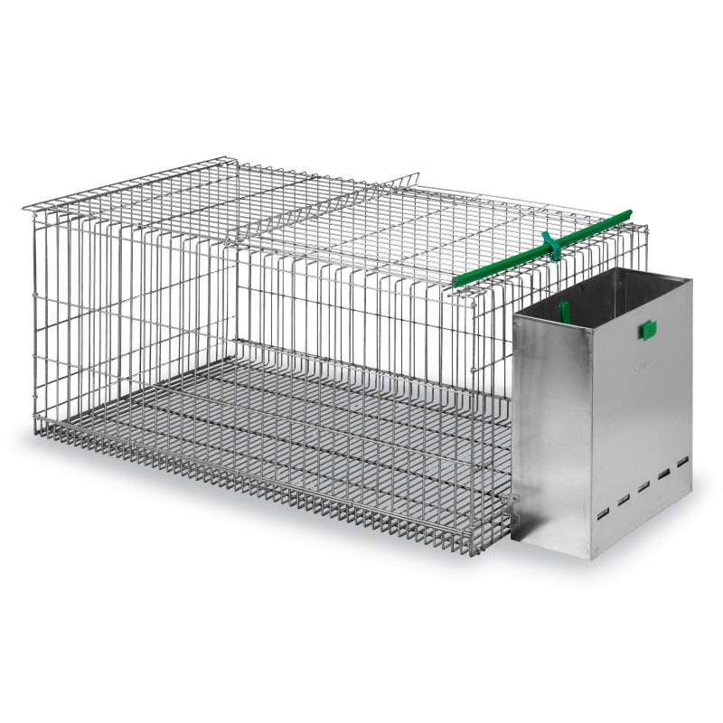 Cage à Lapins Métalique Modèle Bruno 50 x 92 x 35 cm - GAUN Cage à Lapins Métalique Modèle Bruno 50 x 92 x 35 cm - GAUN