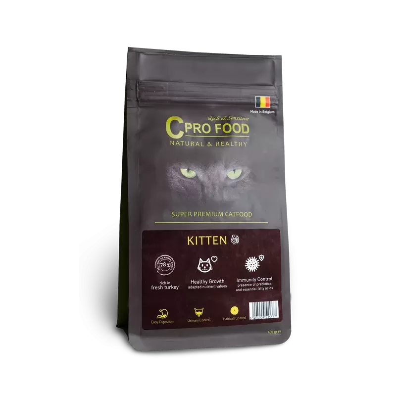 Kitten - Nourriture Complète Pour Chatons 400gr - C PRO FOOD