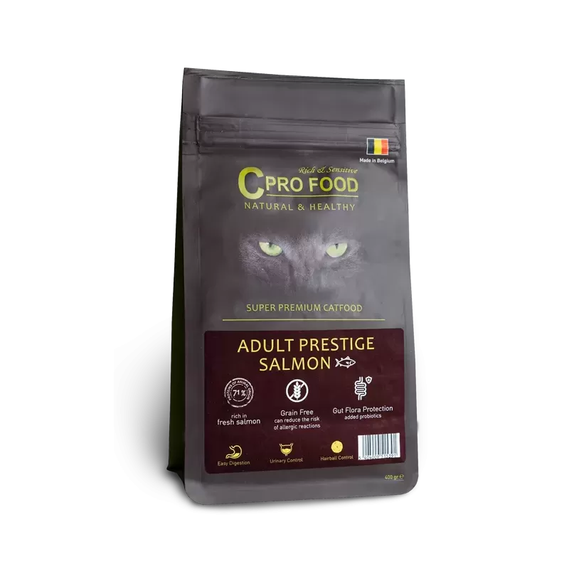 Adult PRESTIGE Salmon - Nourriture Complète Pour Chats Adultes 1,5KG - C PRO FOOD Adult PRESTIGE Salmon - Nourriture Complète Pour Chats Adultes 1,5KG - C PRO FOOD