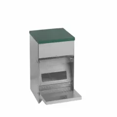 TRÉMIE ANTI-GASPILLAGE ROOSTER 10 KG. - GAUN à 58,95 € - Gaun - 11285A - Mangeoires