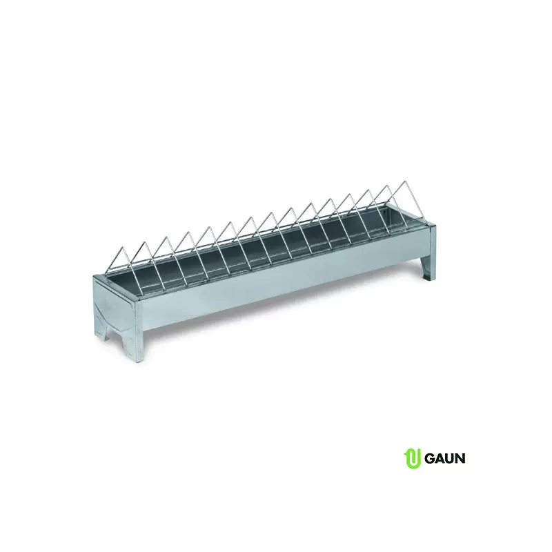 MANGEOIRE MÉTALIQUE POUSSINS GRILLE ÉTROITE - 50 CM. - GAUN
