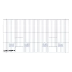 Façades 100x50cm (2 Portes + 4 clapets) - OST Belgium à 31,50 € - Ost-Belgium - 89951051 - Devantures