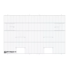 Façade 80x50cm (2 portes + 2 portes tournantes) - OST Belgium - 25,30 € - Ost-Belgium - 1985000000832 - Ornibird SRL