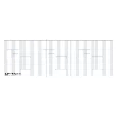 Façade 120x40cm (3 portes + 3 portes tournantes) - OST Belgium - 34,95 € - Ost-Belgium - 1985000000771 - Ornibird SRL