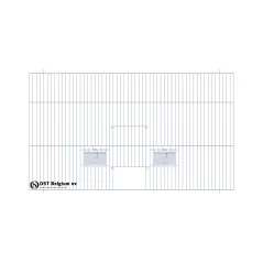 Façade 70x40cm (Porte + clapets) - OST Belgium - 18,10 € - Ost-Belgium - 1985000000641 - Ornibird SRL