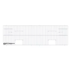 Façade 100x30cm (2 portes + 2 portes tournantes) - OST Belgium - 25,70 € - Ost-Belgium - 1985000000405 - Ornibird SRL