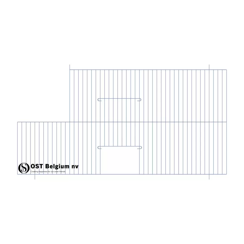 Façade 60x30cm (Porte + coin) - OST Belgium