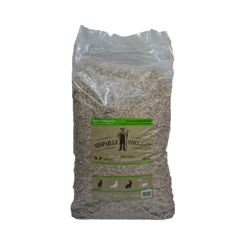 Litière de Miscanthus - 3,3kg - Green Elephant Litière de Miscanthus - 3,3kg - Green Elephant